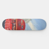 London Red Bus Skateboard (Horizontal)