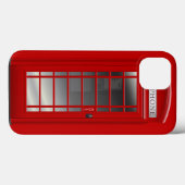 London Red Phone Booth Call Box Case-Mate iPhone Hülle (Rückseite (Horizontal))