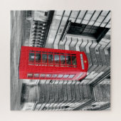 London Red Phone Box - 20x20 - 676 Stk. Puzzle (Horizontal)