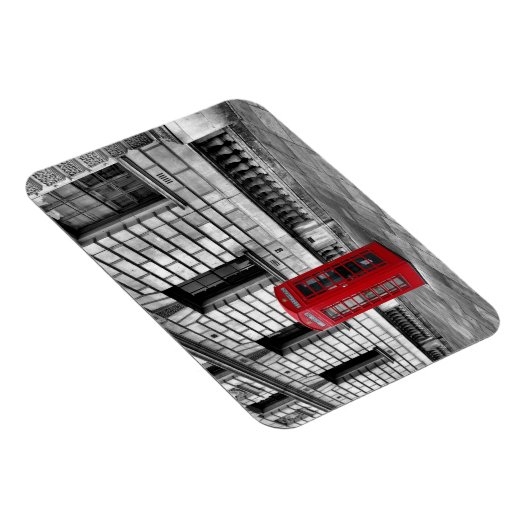London Red Phone Box Magnet (Rechte Seite)