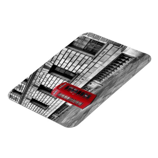 London Red Phone Box Magnet (Linke Seite)