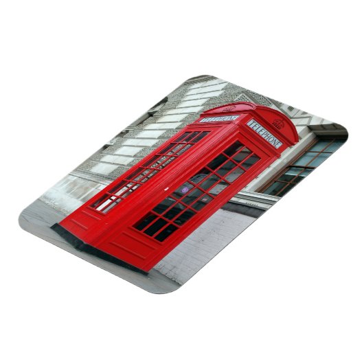 London Red Phone Box Magnet (Linke Seite)