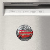 London Red Routemaster Bus Magnet (In Situ (Geschirrspüler))