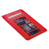 London Red Telefone Box Magnet (Rechte Seite)