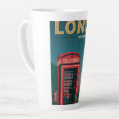 London Red Telefone Milchtasse (Linke Ecke)