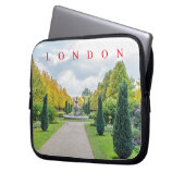 London Regents Park View Laptop Case (Vorderseite Links)