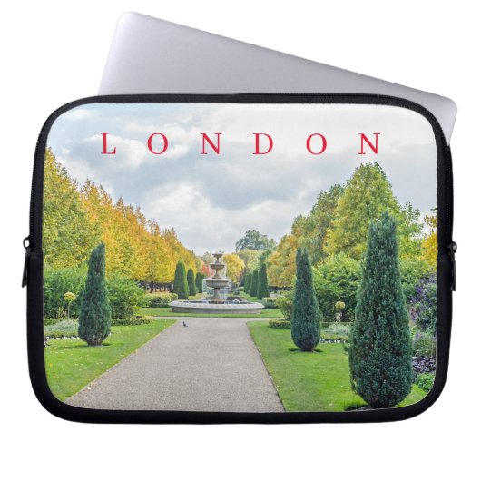 London Regents Park View Laptop Case (Vorderseite)