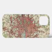 London-Regions-Karte Case-Mate iPhone Hülle (Rückseite (Horizontal))