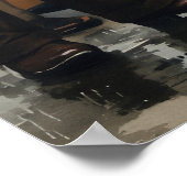 London Reiseplakat  Poster (Ecke)