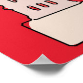 London, Reiseplakat Poster (Ecke)