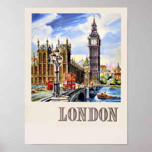 London-Reiseposter Poster