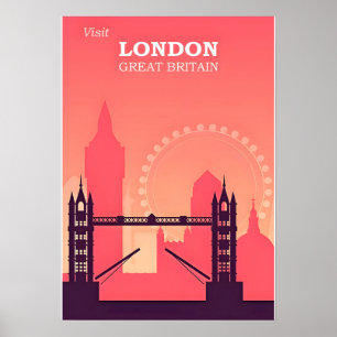 London-Reiseposter Poster