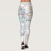 London-Rohr-Leggings Leggings (Rückseite)