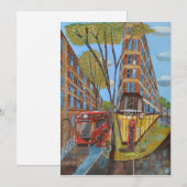 London Rosebery Card Feiertagskarte (Vorne/Hinten)
