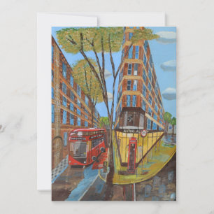 London Rosebery Card Feiertagskarte