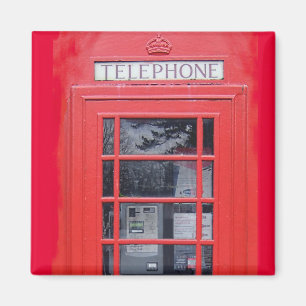 London roter Telefonhäuschen Magnet