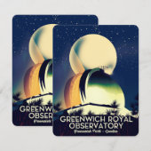 London Royal Observatory Greenwich (Vorne/Hinten)