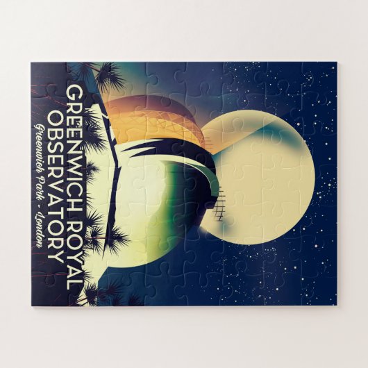 London Royal Observatory Greenwich Puzzle (Horizontal)