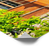 London Royal Uni bei Sonnenuntergang Poster (Ecke)