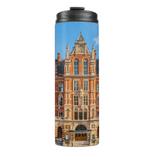 London Royal Uni of Music bei Sonnenuntergang Thermosbecher