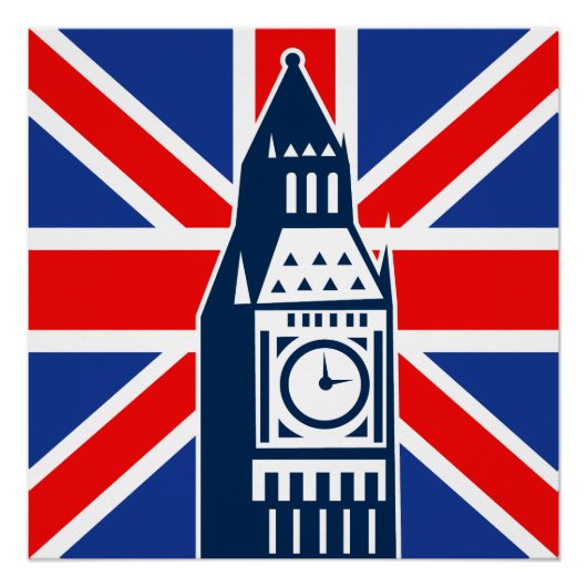London ruft poster (Vorderseite)