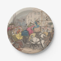 London - Rundpapier-Teller