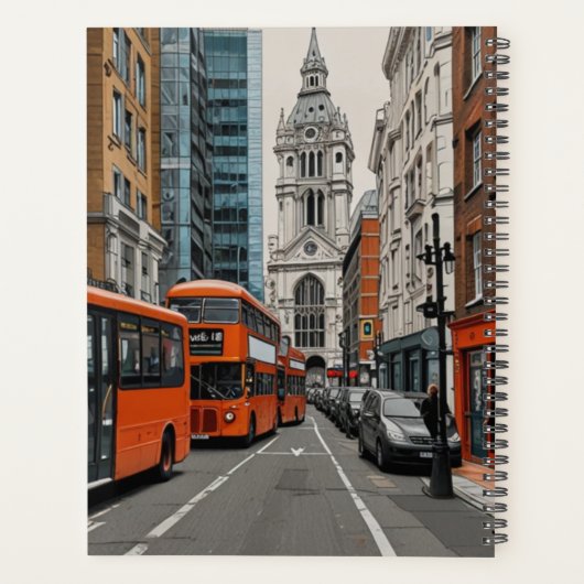 London Scene Planer (Rückseite)