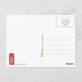 London Scene Postkarte (Rückseite)