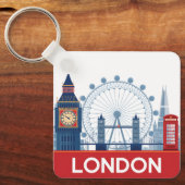 London Schlüsselanhänger (Vorderseite)