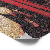 London Sehenswürdigkeit Vintag Foto Poster (Ecke)