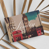 London Sehenswürdigkeit Vintages Foto