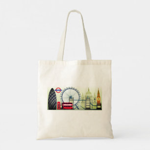 London Sehenswürdigkeiten Tragetasche