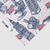 London Seidenpapier (Detail)