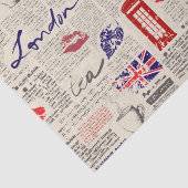 London Seidenpapier (Detail)