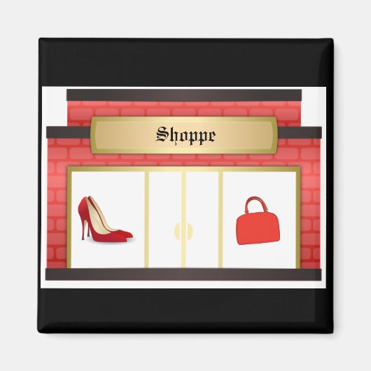 London Shopping Theme Magnet (Vorne)