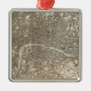 London Silbernes Ornament