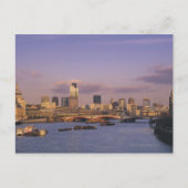 London Skyline 2 Postkarte (Vorderseite)