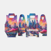 London Skyline Abstrakt Art Geschenkschachtel (Ungefaltet)