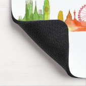 London Skyline abstrakt Art Printing Mousepad (Ecke)