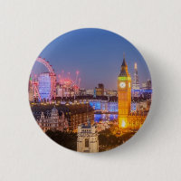 London Skyline Big Ben Landschaftspostkarte