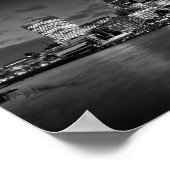 London Skyline Cityscape Poster (Ecke)