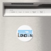 London Skyline Daytime Magnet (In Situ (Geschirrspüler))