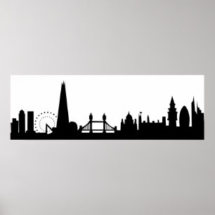 London Skyline Deko
