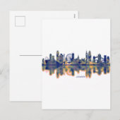 London Skyline Feiertagspostkarte (Vorne/Hinten)