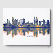 London Skyline Gästebuch (Rückseite)