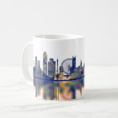 London Skyline Kaffeetasse (Vorderseite Links)