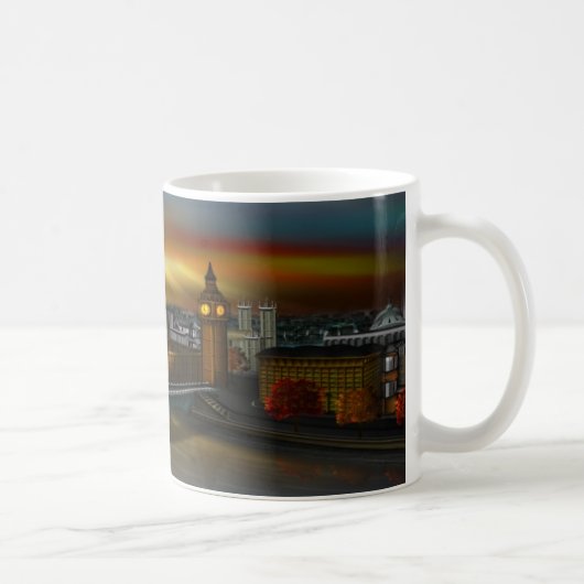 London-Skyline Kaffeetasse (Rechts)