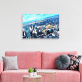 London Skyline Leinwanddruck (Insitu (Wohnzimmer))
