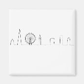 London Skyline Magnet (Vorne)