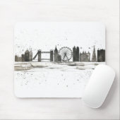 London Skyline Mousepad (Mit Mouse)